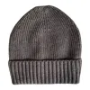 The grey knitted cap and warm woolen cap are unisex, simple and versatile for autumn and winter Item Picture